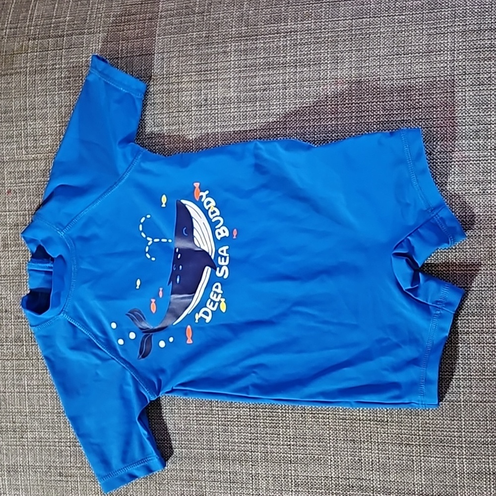 Joe Fresh blue onsie swimmer